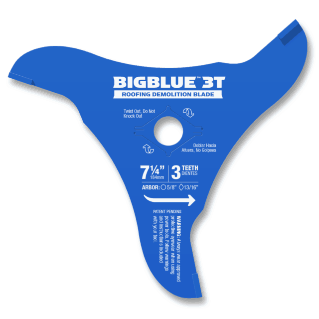 BigBlue 3T Roofing Demolition Blade