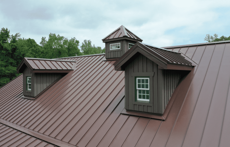 Roof Deck can be strengthened with sheet metal